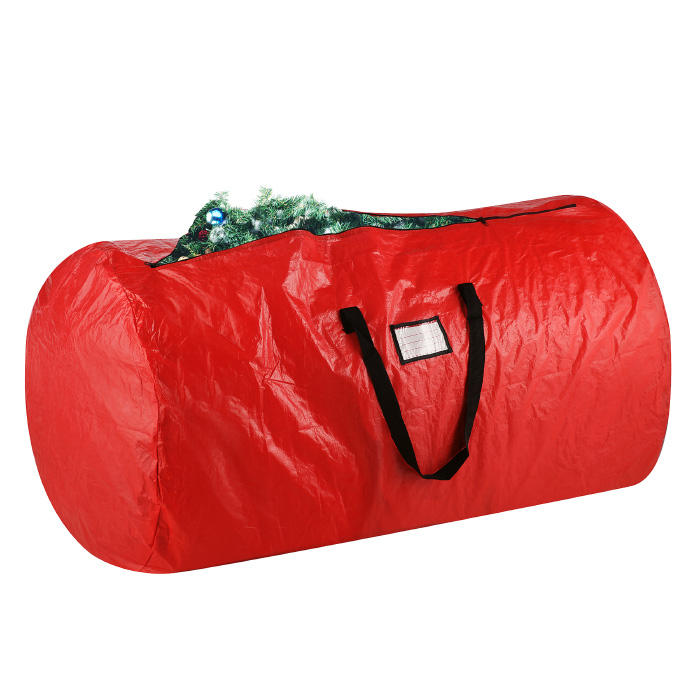 83-dt5028 1029 Deluxe Holiday Christmas Tree Storage Bag, Red - 12 Ft.