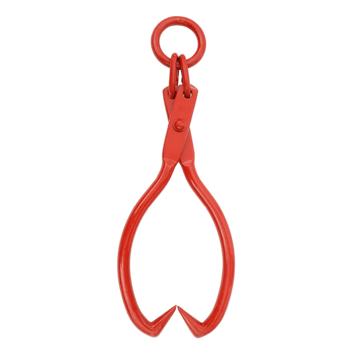 83-dt5206 1914 Skidding Tongs With Ring, Red - 25 In.