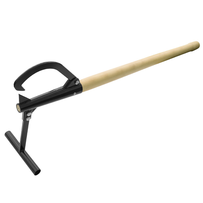 83-dt5219 1940 Log Lifter Wood Handle Timber Jack - 48 In.