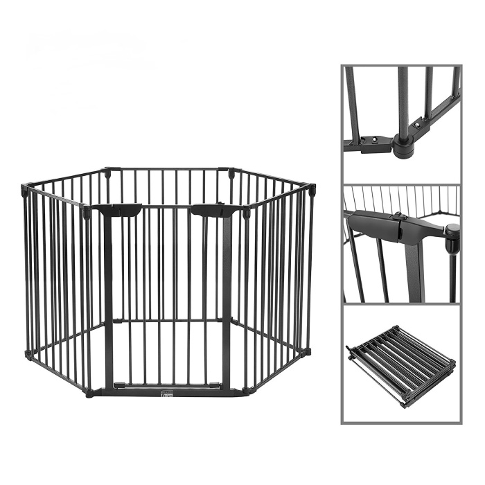83-dt5278 2182 30 In. Exercise Play Pen - Large & Small