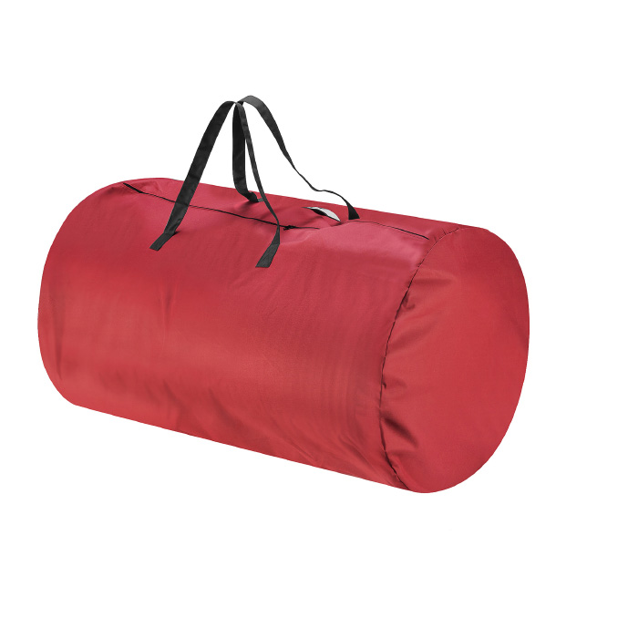 83-dt5531 Extra Large Canvas Christmas Tree Storage Bag, Red - 9 Ft.