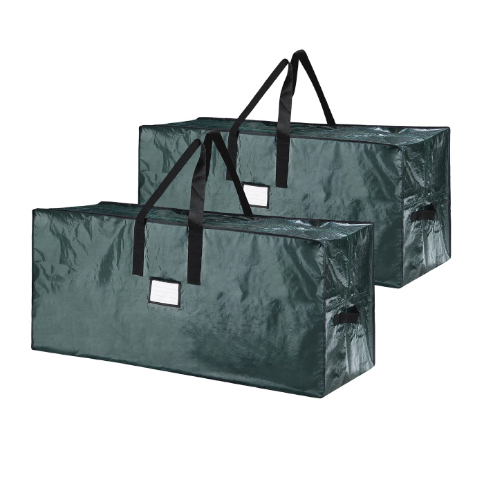 83-dt5542 Large Christmas Tree Storage Bags, Green - 7.5 Ft. - Pack Of 2