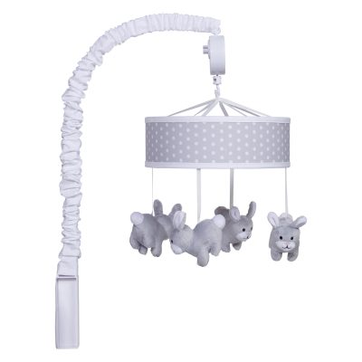 Trend-lab 103020 Bunny Musical Mobile, Gray