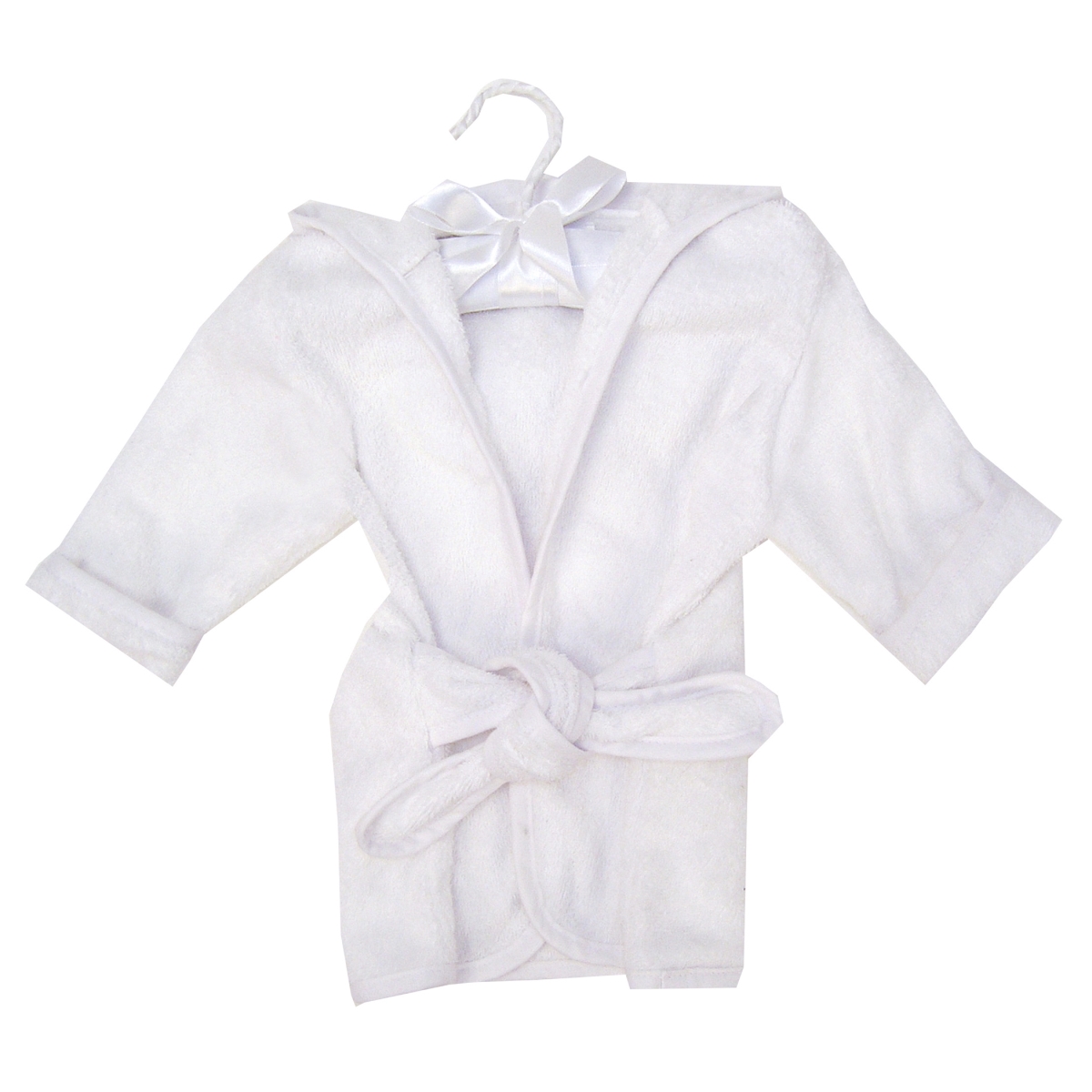 Trend-lab 100049 Color Terry Infant Robe - White