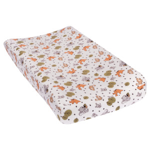 101381 Friendly Forest Flannel Changing Pad Cover