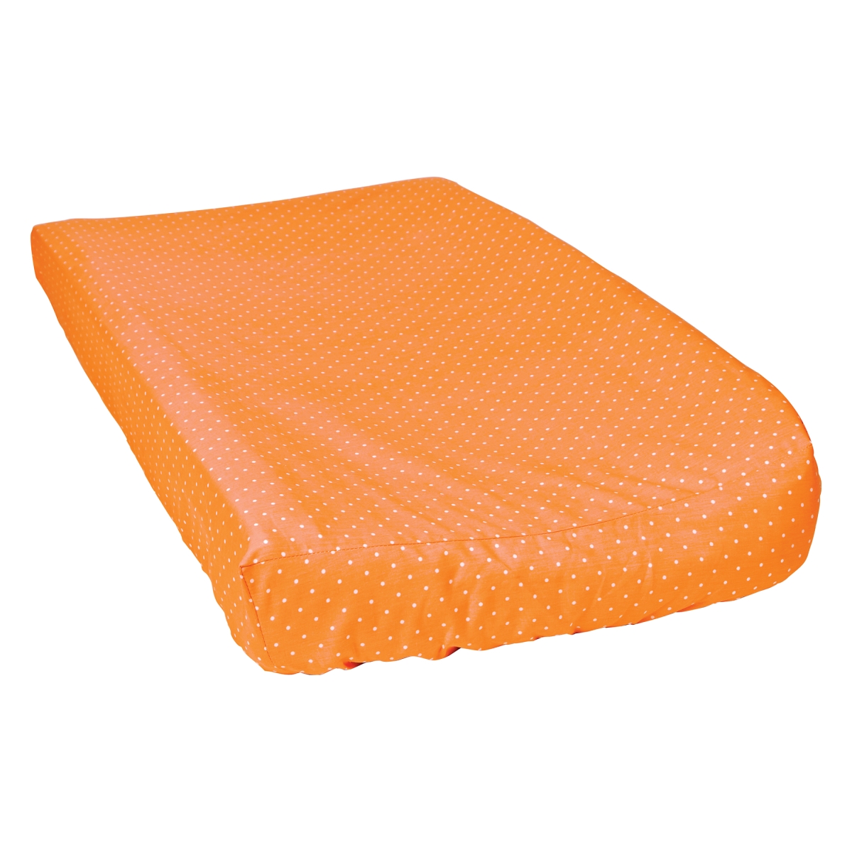 101663 Orange Dot Changing Pad Cover