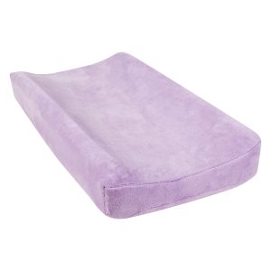 Trend-lab 102831 Lavendula Plush Changing Pad Cover - 16 X 32 In.