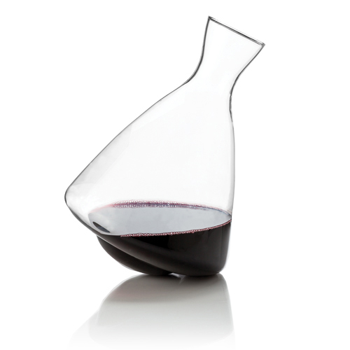 3719 Raye Crystal Rolling Decanter, Clear