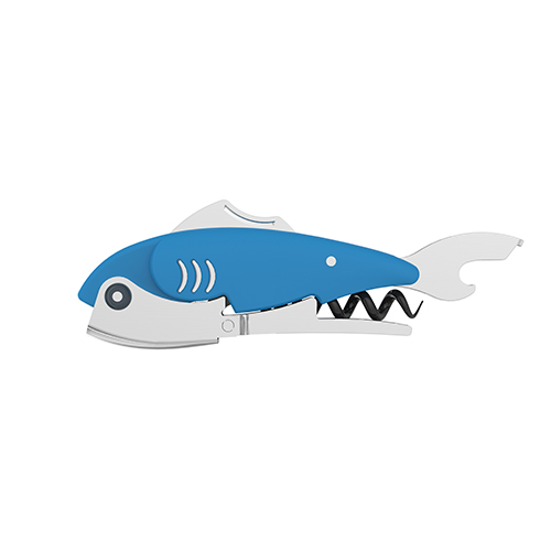 4224 Gillbert Fish Corkscrew, Blue