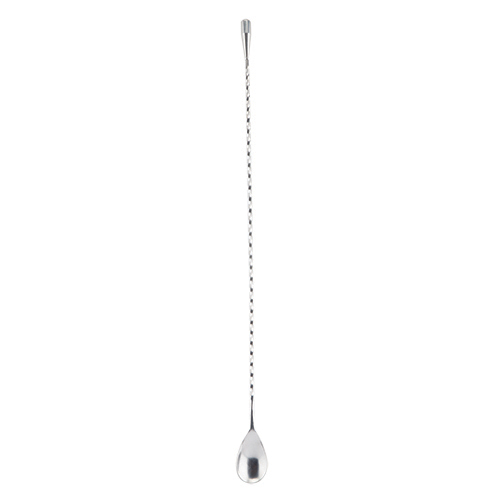 4364 Professional Stainless Steel Weighted Barspoon, Metallic