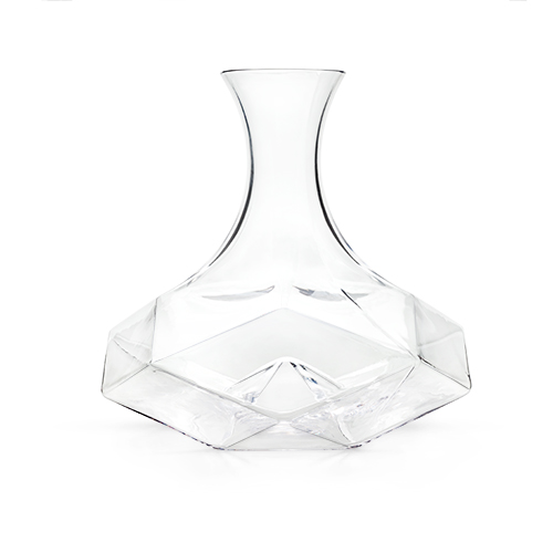 4884 Raye Faceted Lead Free Crystal Decanter