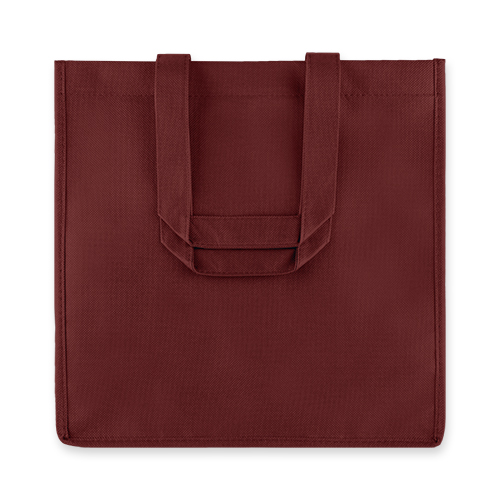 3174 6 Bottle Non Woven Tote, Red