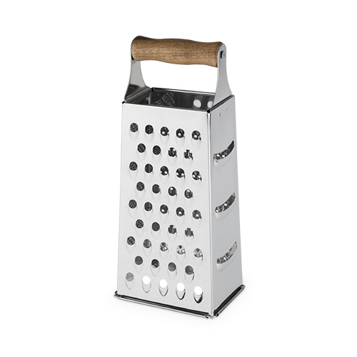 5995 Rustic Farmhouse Acacia Wood Handled Cheese Grater