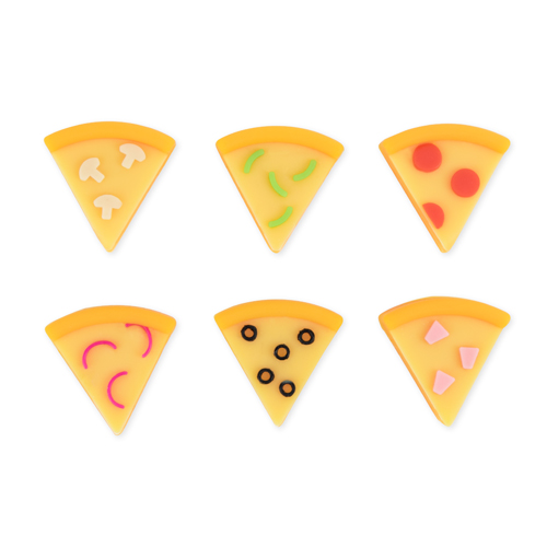 7127 Pizza Drink Charms, Yellow