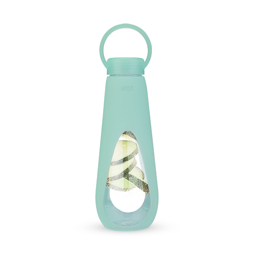 7258 Revive Glass Water Bottle, Mint Green