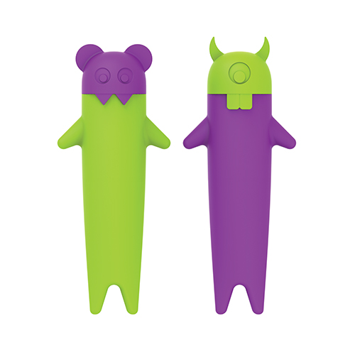 4234 Spooksicle Silicone Popsicle Molds, Multi Color