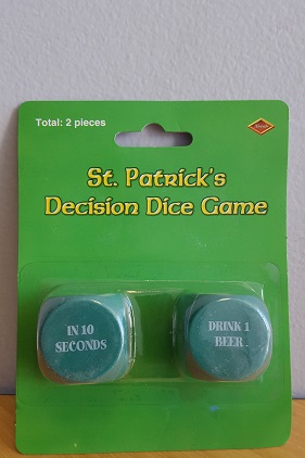 D61 St. Patricks Day Dice- 2 Piece