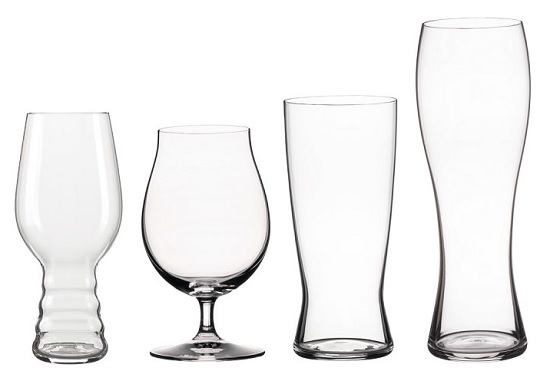 4991695 Classic Beer Tasting Kit, Clear - Set Of 4
