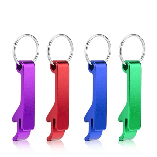 8162 Key Chain Bottle Openers, Assorted Color