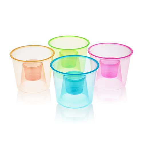 8238 Party Neon Bomber Cups, Assorted Color - Set Of 20