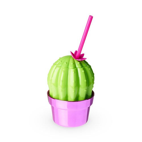 6289 16 Oz Cactus Drink Tumbler, Assorted Color