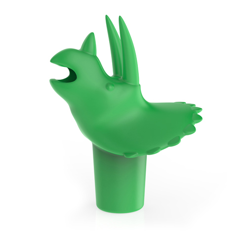 3327 Dinopour Triceratops Pourer, Green