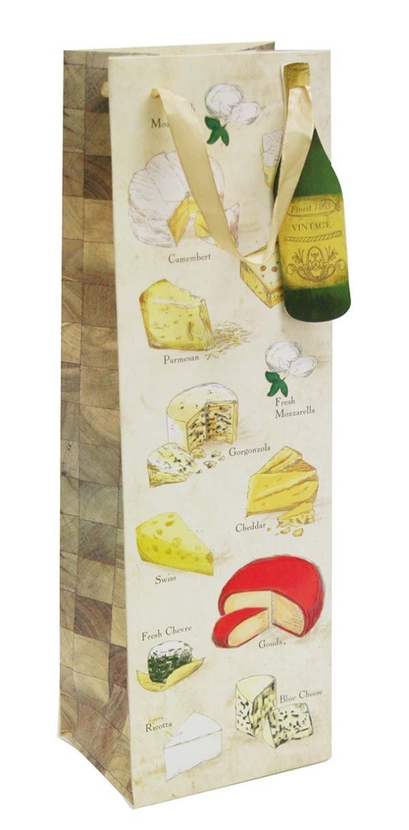 2223 Say Cheese - Illustrated Wine Bag