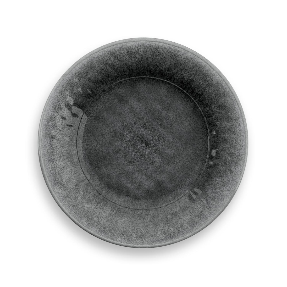 Pvl1085avspp Potters Reactive Glaze Salad Plate Heavy Mold, Set Of 6 - Grey