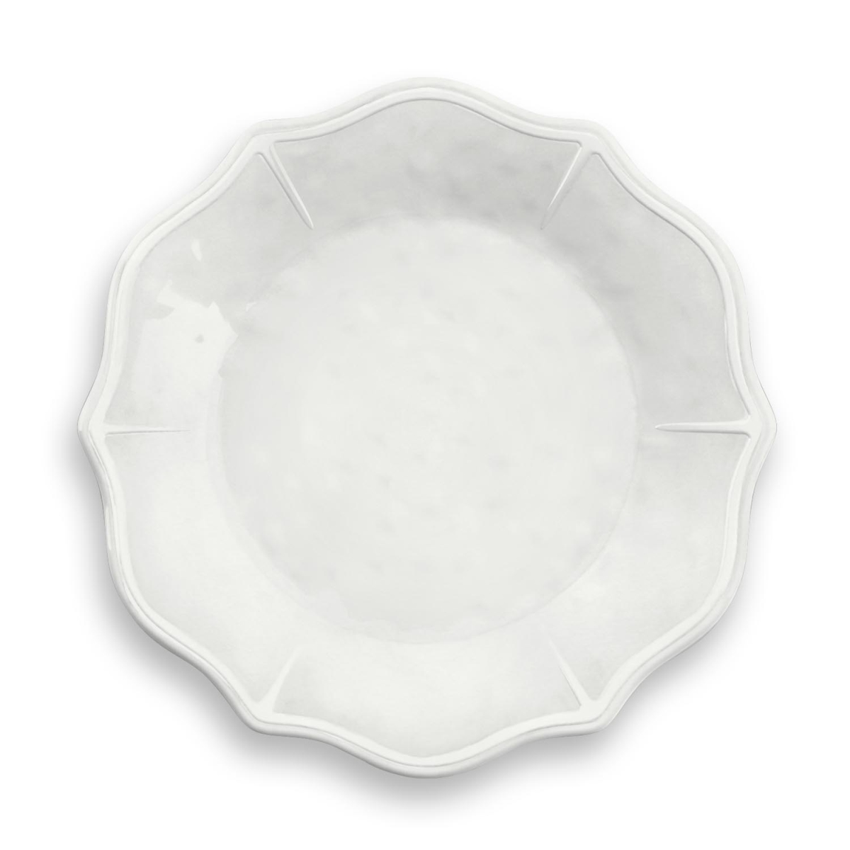 Pso8115assdw Savino Dinner Plate Heavy Mold, Set Of 6 - White