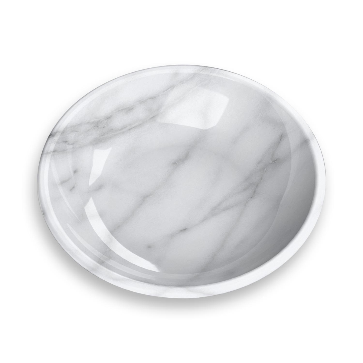Tct3052csmc Carrara Marble Saucer