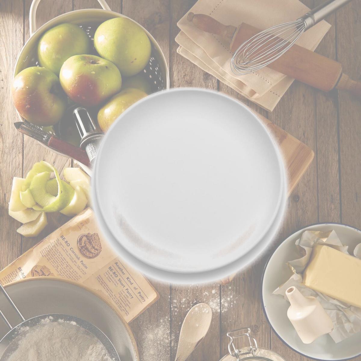 Picture of Tarhong TCC1085MSPW Craft Coupe Salad Plate, Set of 6 - Matte