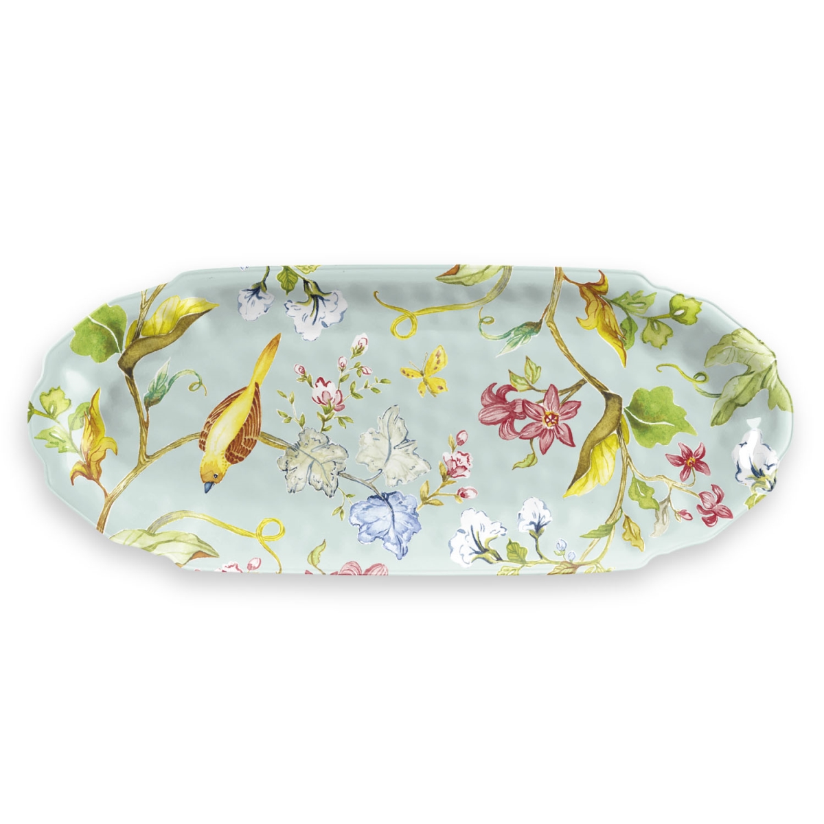 Pso0184satgl Spring Chinoiserie Appetizer Tray