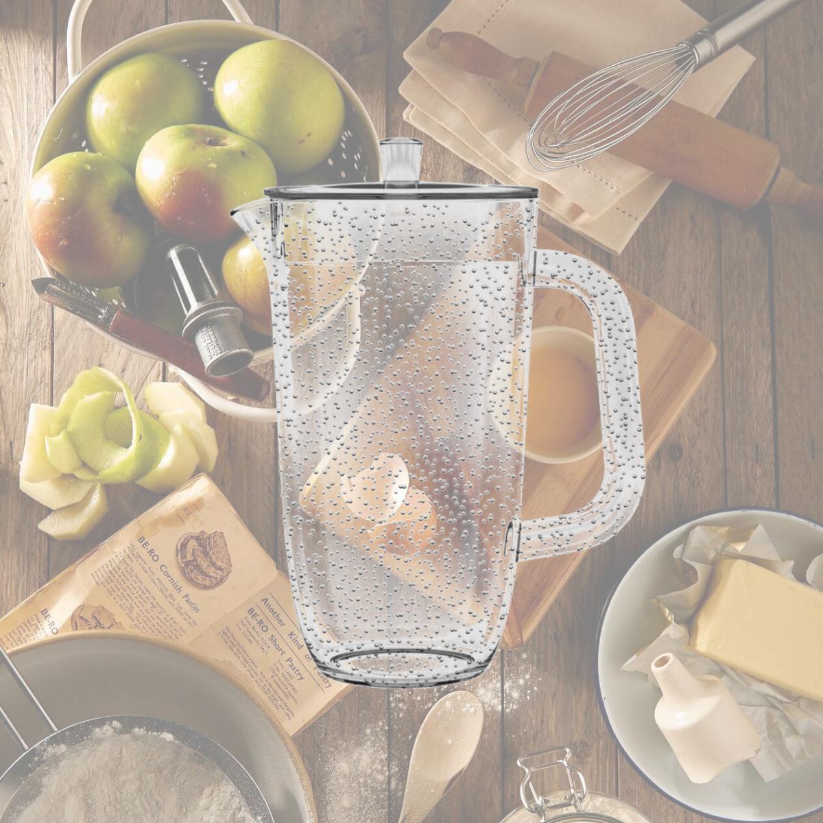 Picture of Tarhong PDWPI100PLCL 100 oz Bubble Pitcher - Clear