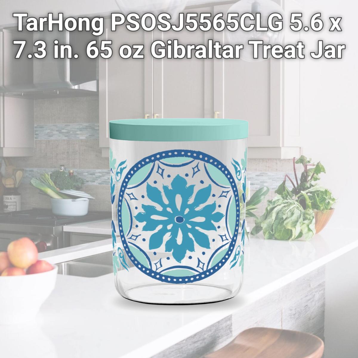 Picture of TarHong PSOSJ5565CLG 5.6 x 7.3 in. 65 oz Gibraltar Treat Jar