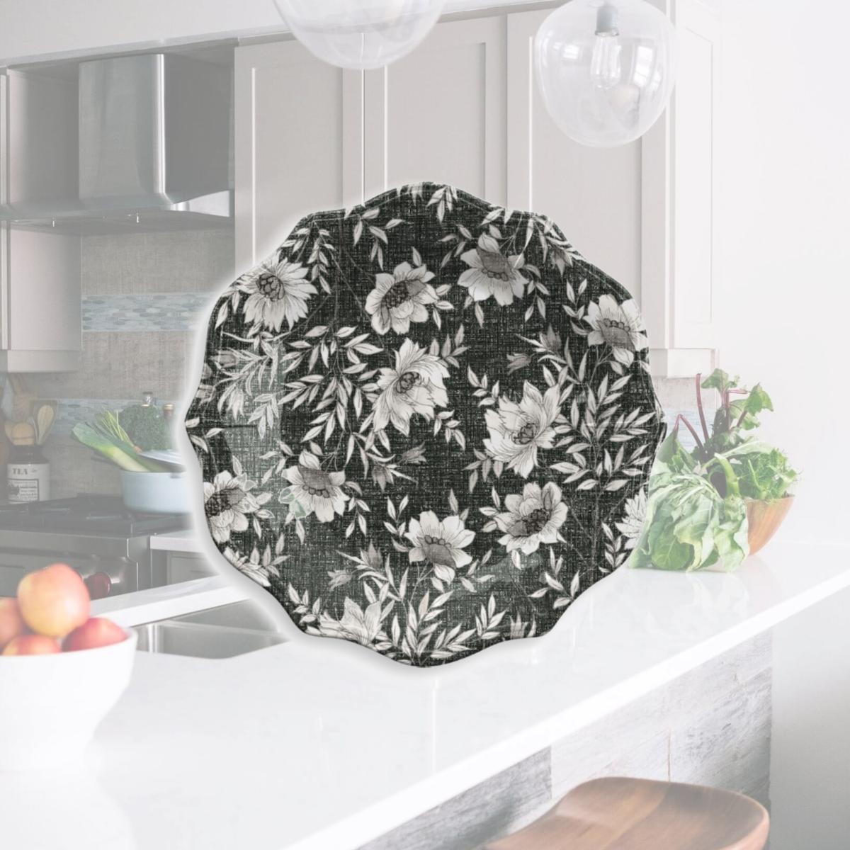 Picture of TarHong TT20744671 9 in. Farmhouse Botanical Salad Plate, Melamine - Set of 6