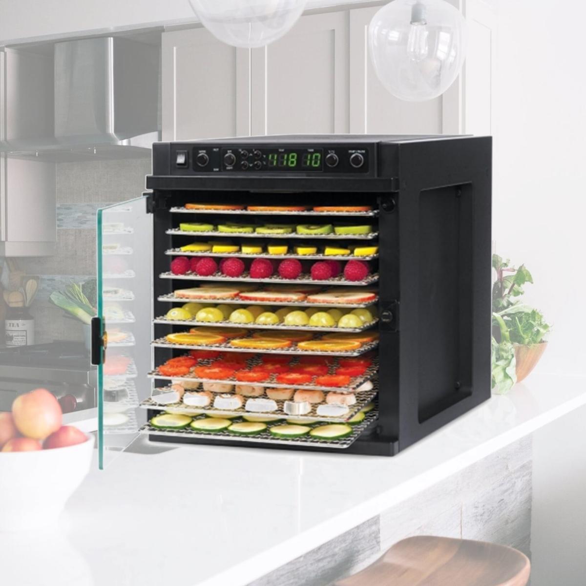 Picture of Tribest SDE-P6280-B Digital Food Dehydrator with BPA-Free Trays- Black