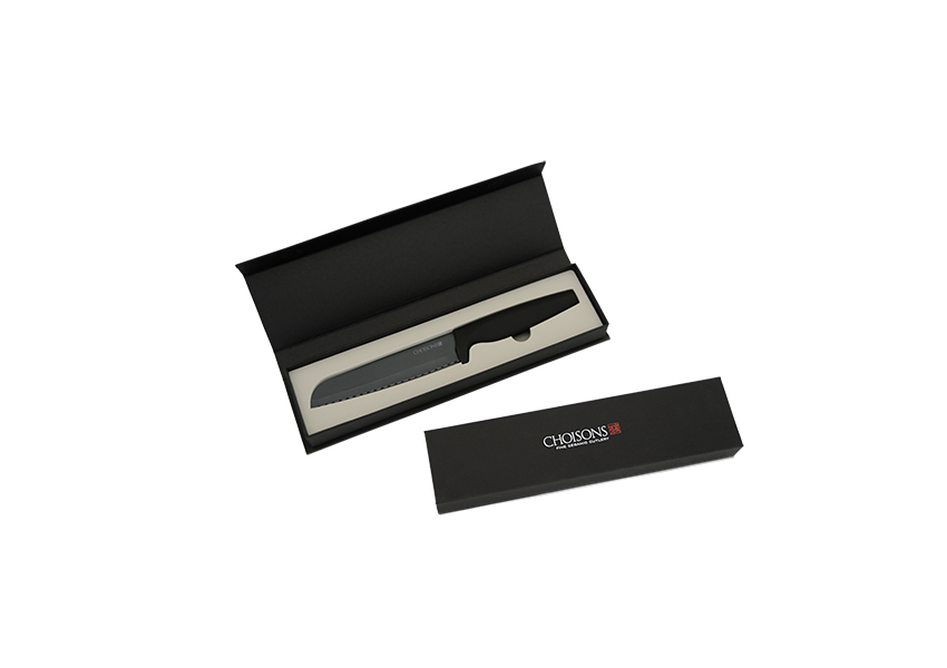 Tribest C06bg-sh Procera Series 6 In. Black Japanese Knife Gift