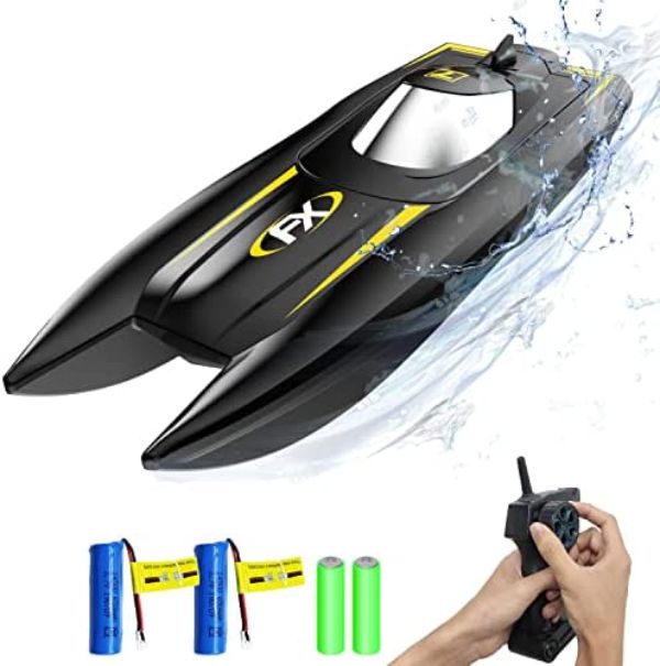 NC21662 2.4GHZ VOLANTEXRC Remote Control Boats for Pools & Lakes - Black