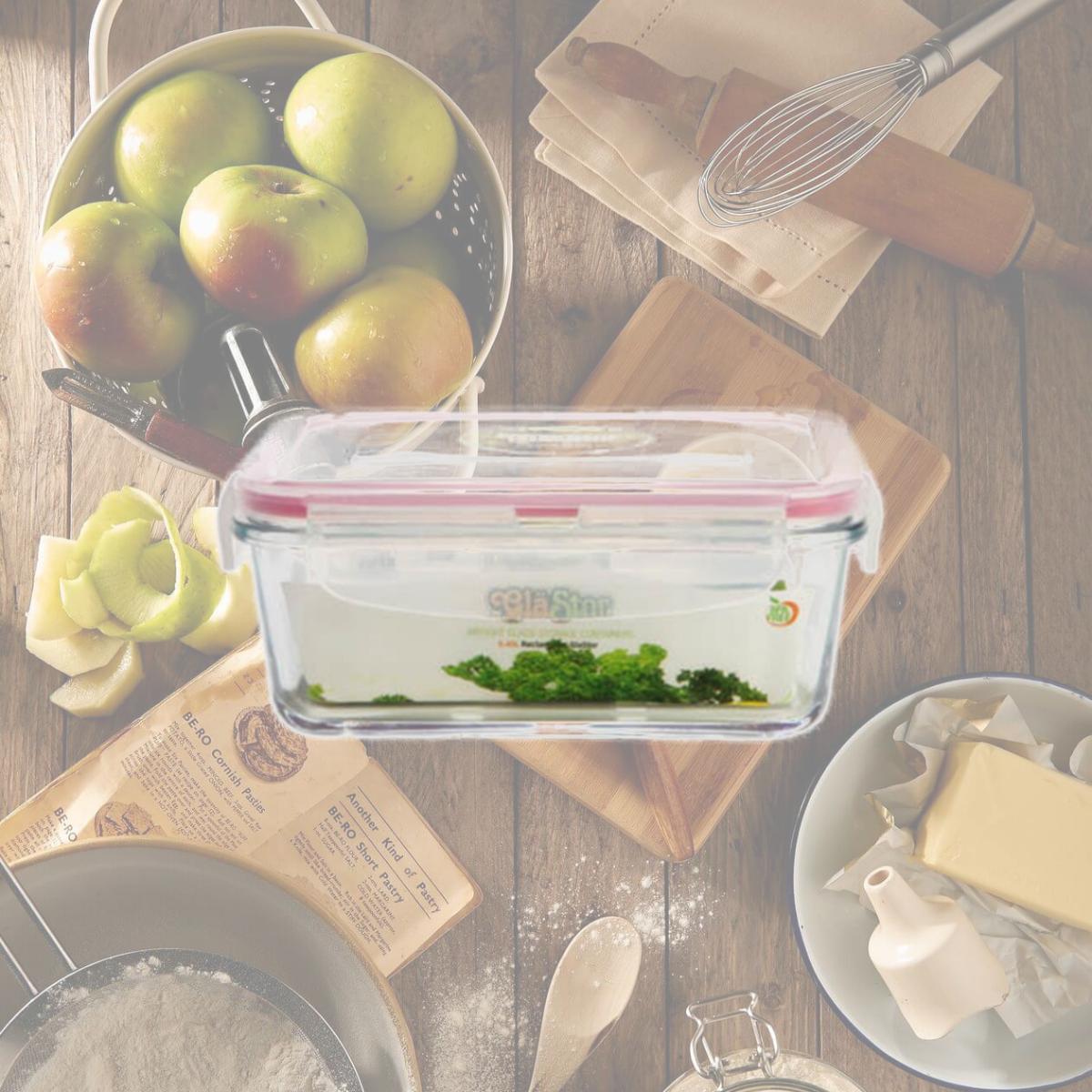 Picture of Tribest GLR045 Glastor 15oz. Rectangular Storage Container