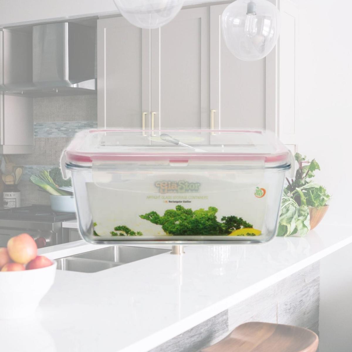 Picture of Tribest GLR10 Glastor 34oz. Rectangular Storage Container