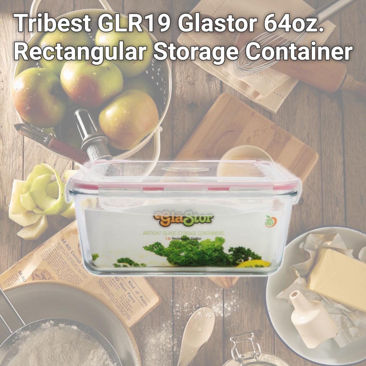 Picture of Tribest GLR19 Glastor 64oz. Rectangular Storage Container