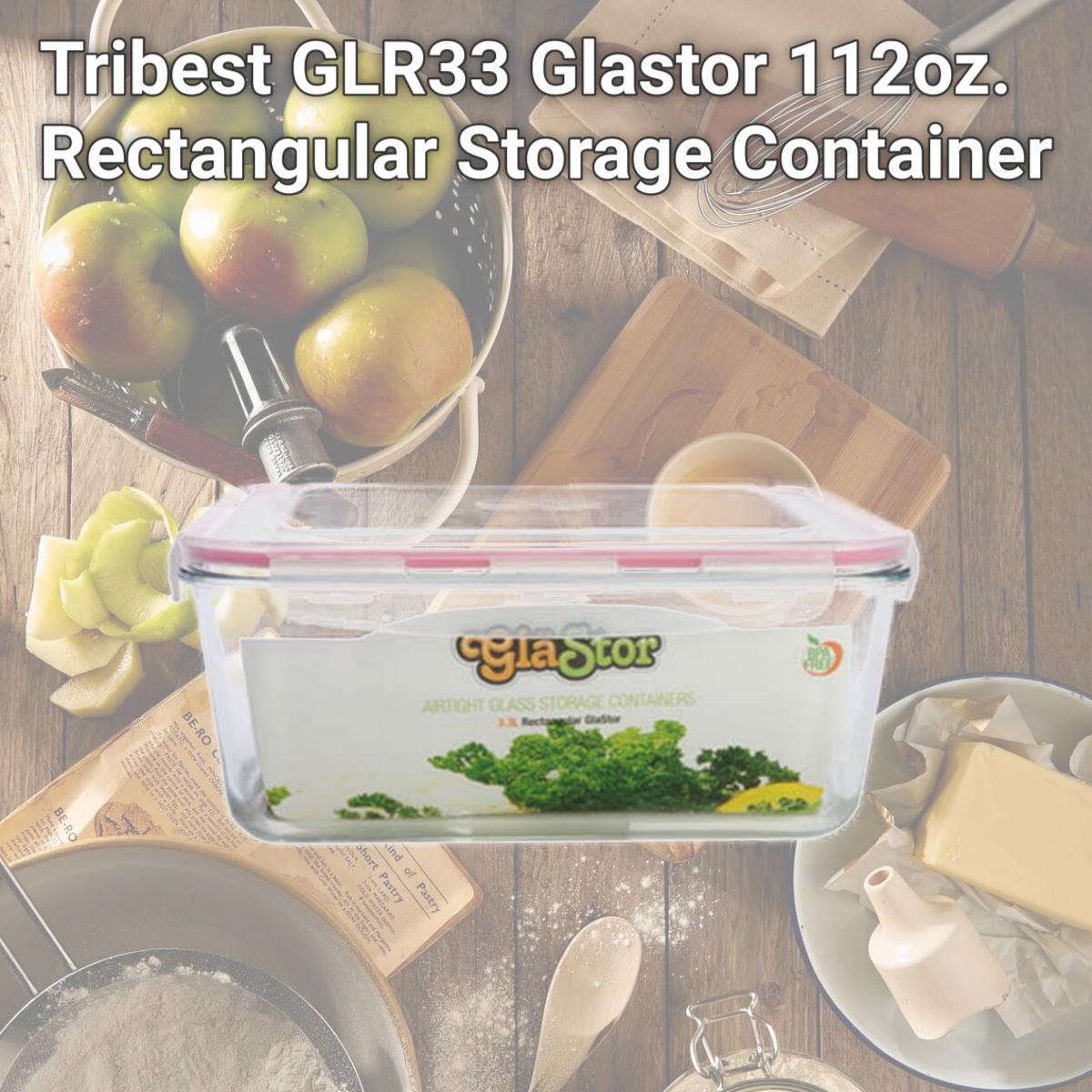 Picture of Tribest GLR33 Glastor 112oz. Rectangular Storage Container
