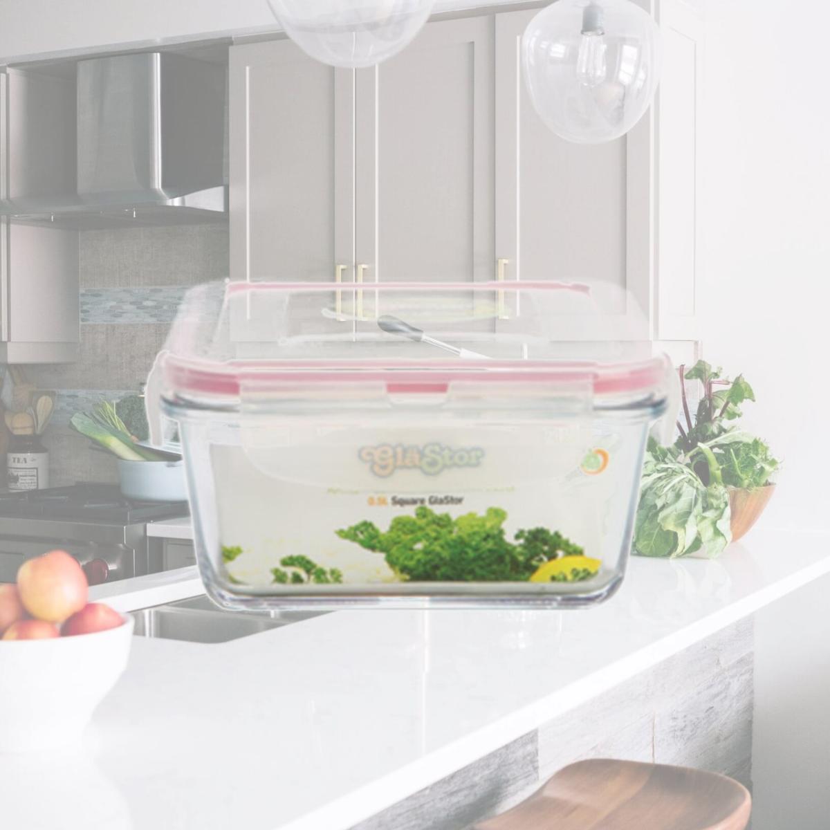Picture of Tribest GLS05 Glastor 17oz. Square Storage Container