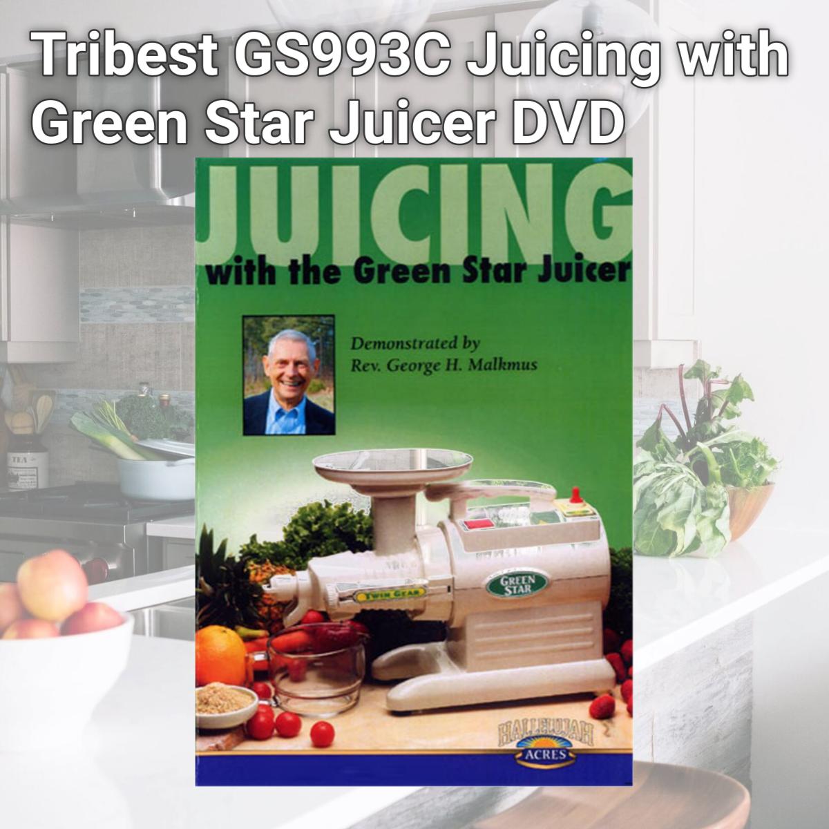 Picture of Tribest GS993C Juicing with Green Star Juicer DVD