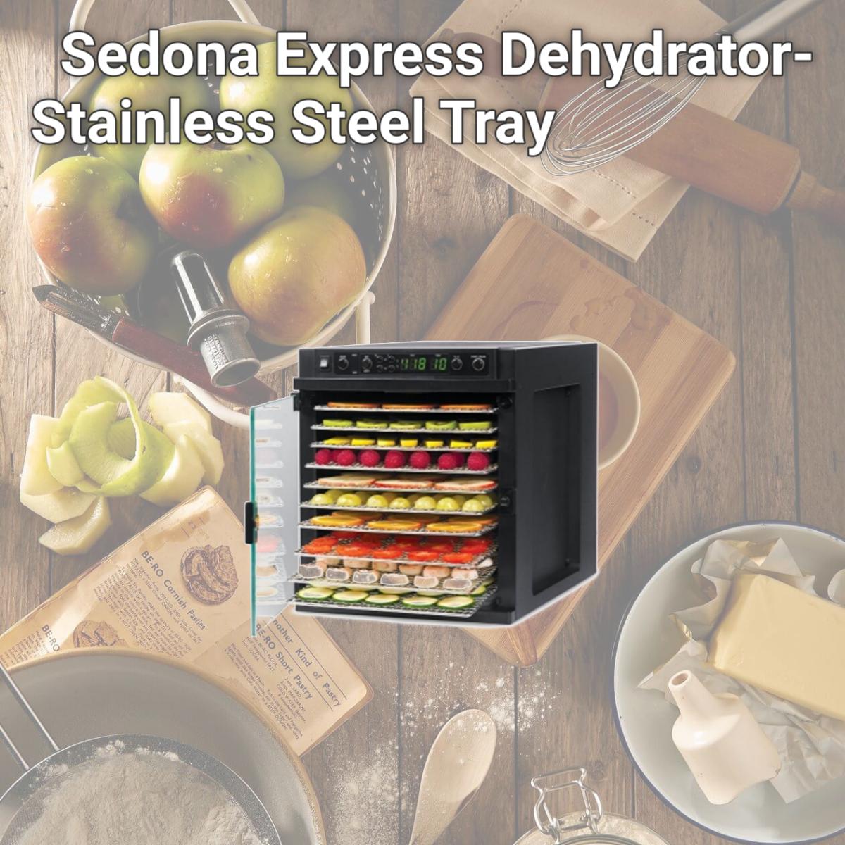 Picture of Tribest SDE-S6780-B Sedona Express Dehydrator- Stainless Steel Tray