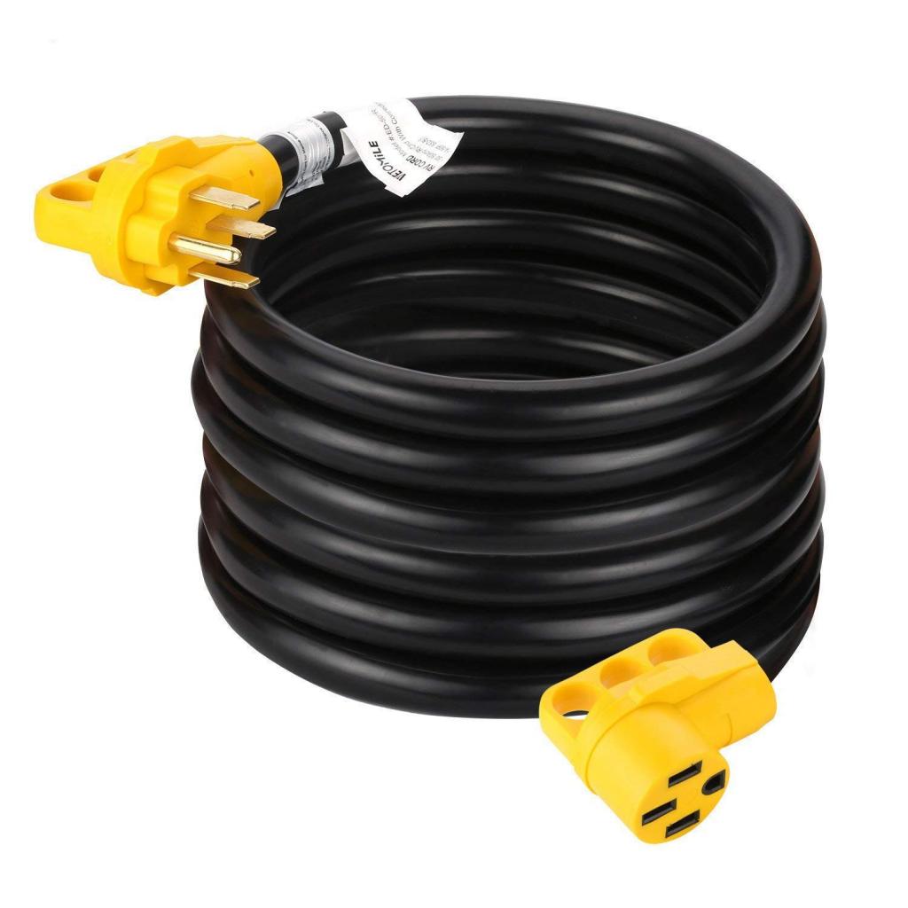 Rv50-30fh 30 Ft. 50a Rv Extension Cord Plug With Handles