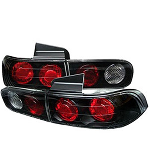 5000200 Acura Integra For 1994-2001 4dr Euro Style Tail Lights, Black & Red
