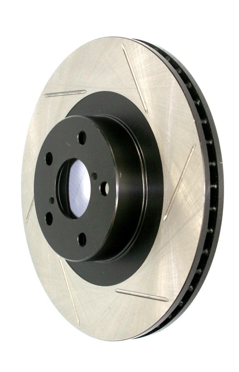 StopTech Power Slot 05-10 VW Jetta (except Wagon) Front Right Slotted Rotor main image 0