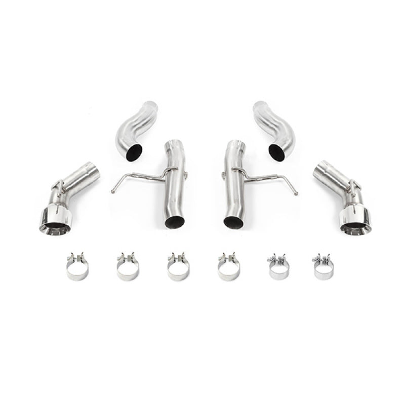 UPC 811580030048 product image for MMEXH-CAM4-16ADTRP Dual-Tip Race Axle-Back Exhaust with Polished Tips for 2016 C | upcitemdb.com