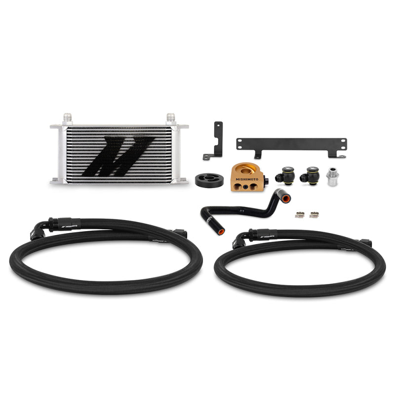 MMOC-WRX-22TSL Thermostatic Oil Cooler Kit for 2022 Subaru WRX - Silver